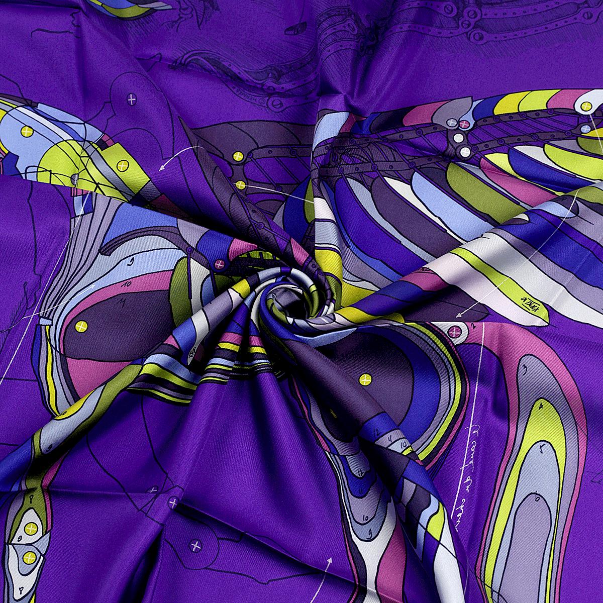 Hermes Scarf "Le Pegase d'Hermes" by Christian Renonciat 90cm Silk | Carre Foulard