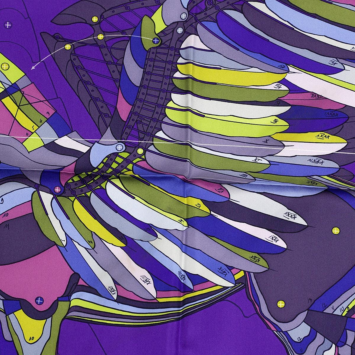 Hermes Scarf "Le Pegase d'Hermes" by Christian Renonciat 90cm Silk | Carre Foulard