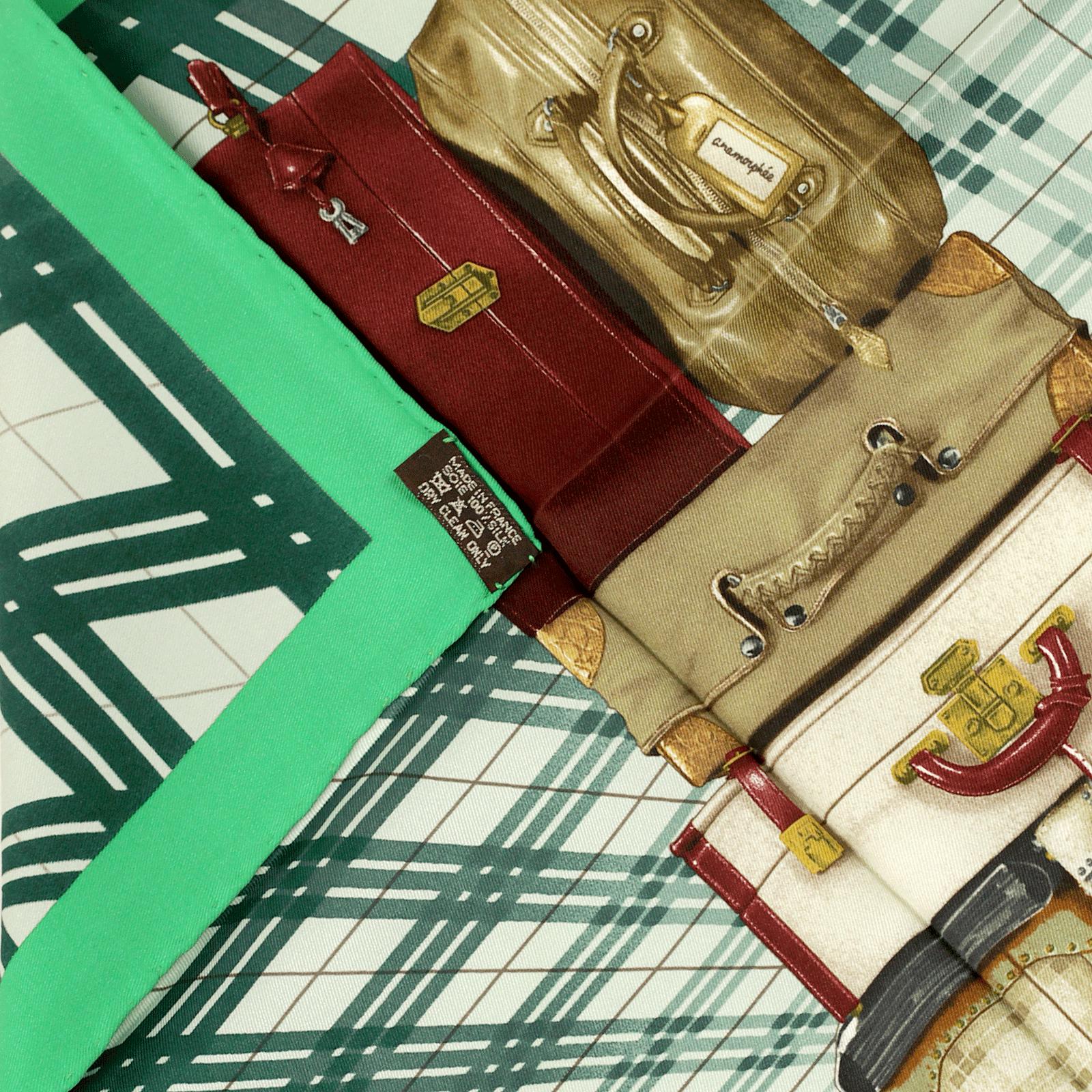 Hermes "H en Voyag" 70cm Silk Scarf by Anamorphee | Carre Foulard