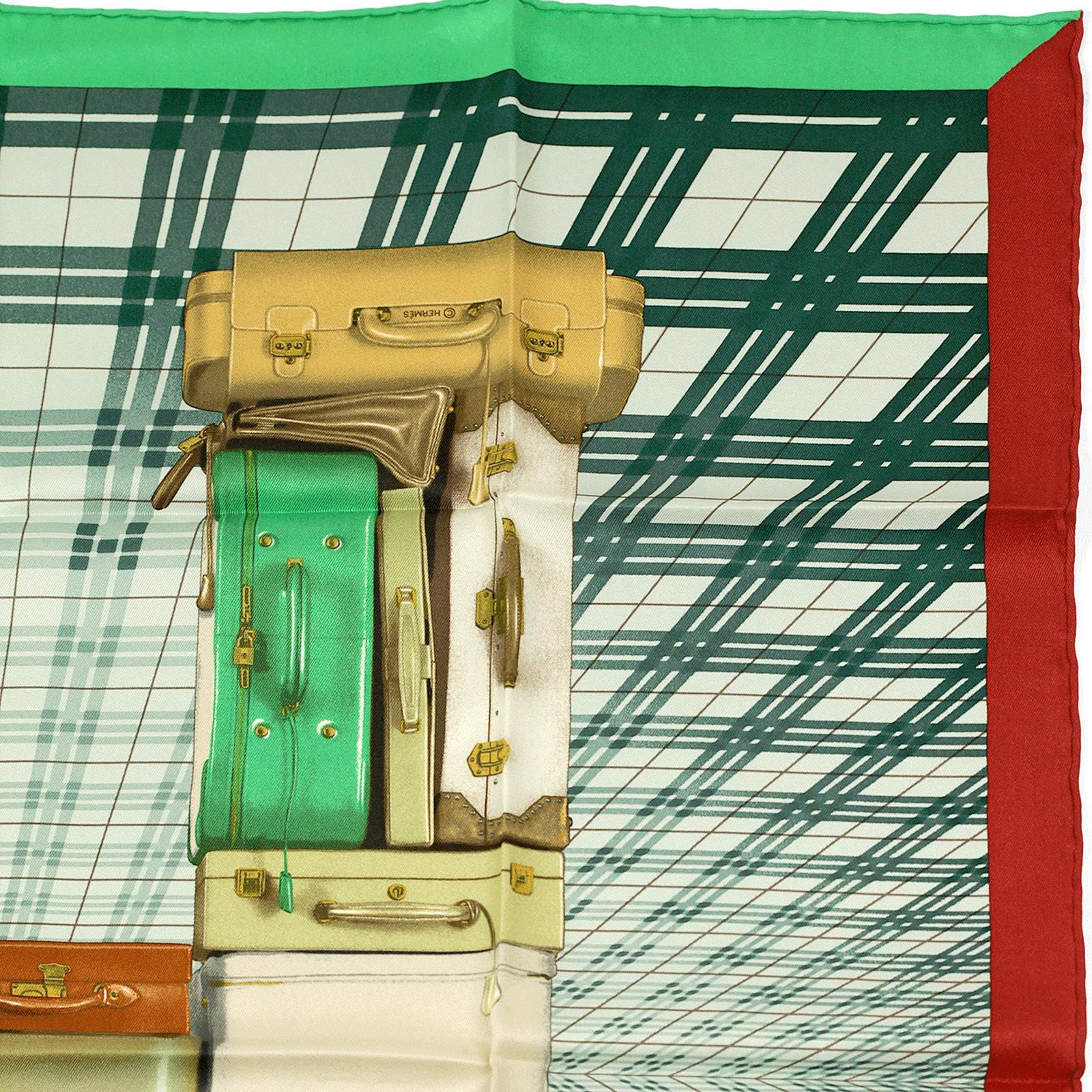 Hermes "H en Voyag" 70cm Silk Scarf by Anamorphee | Carre Foulard