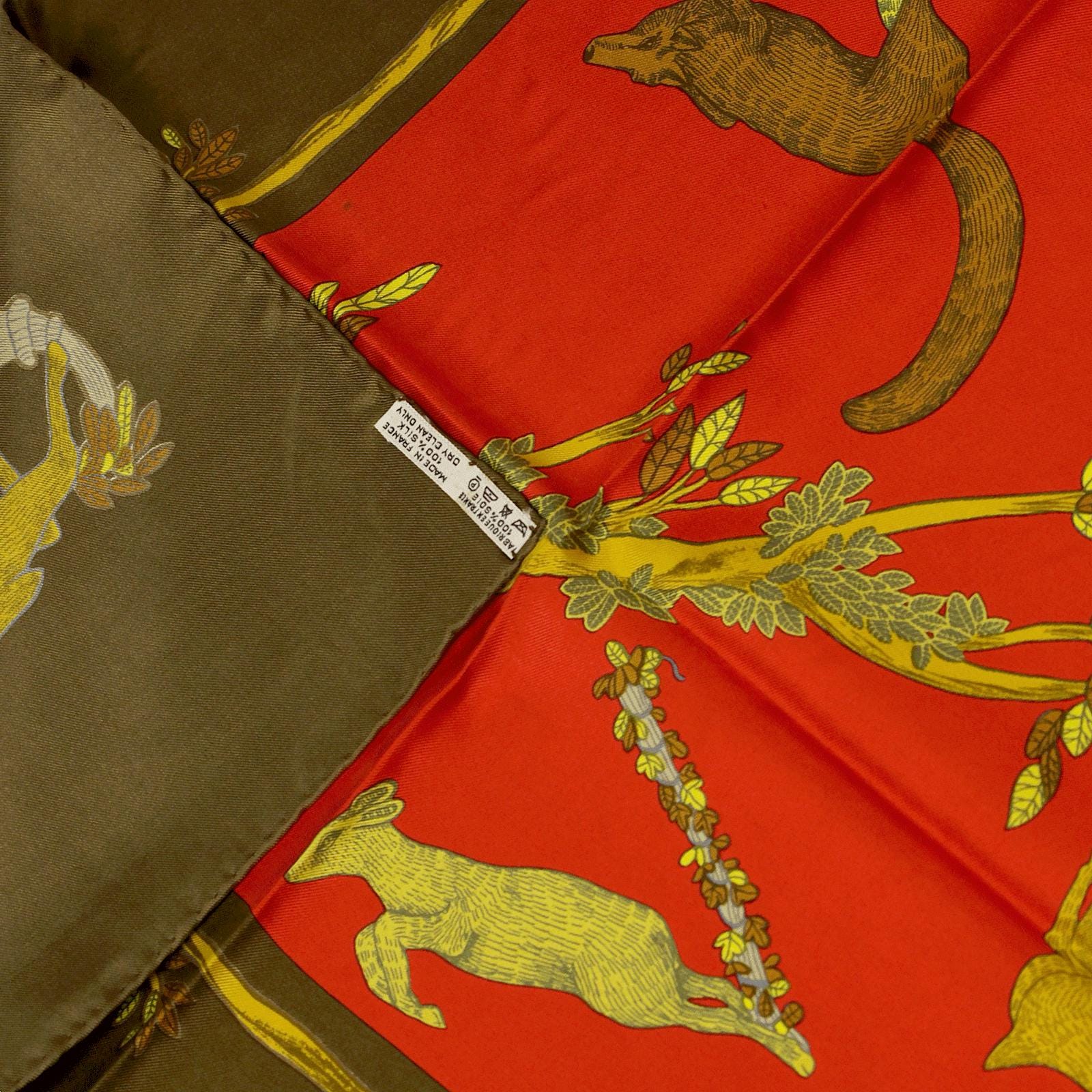 Hermes Scarf "Alphabet III" by Annie Faivre 90cm Silk | Carre Foulard