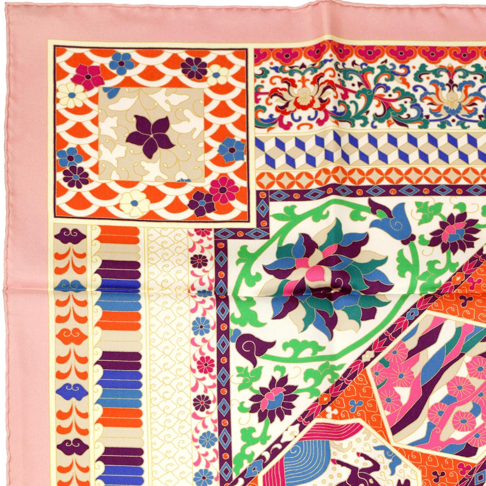 Hermes Scarf "Collections Imperiales" by Catherine Baschet 90cm Silk | Foulard Carre