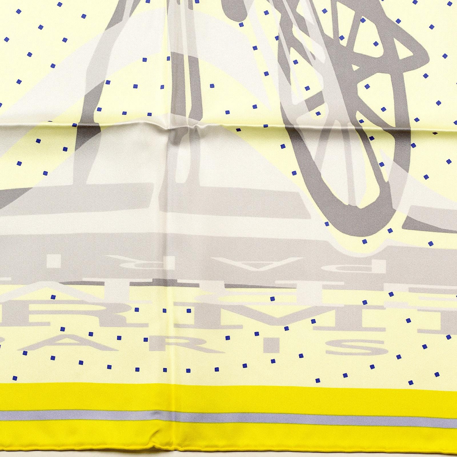 Hermes Scarf "Caleche Elastique" by Bali Barret 90cm Silk | Carre Foulard