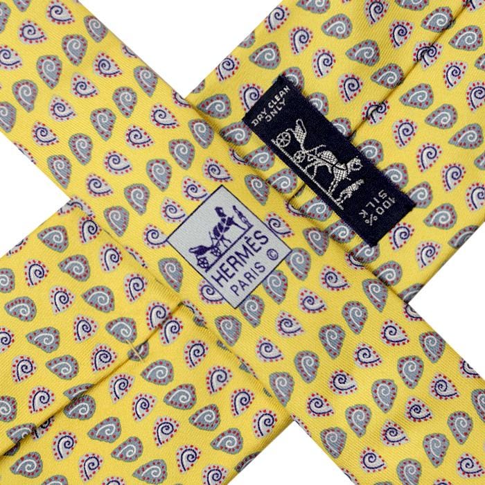 Hermes Men's Silk Tie Shells Pattern 5068 | Necktie Cravate
