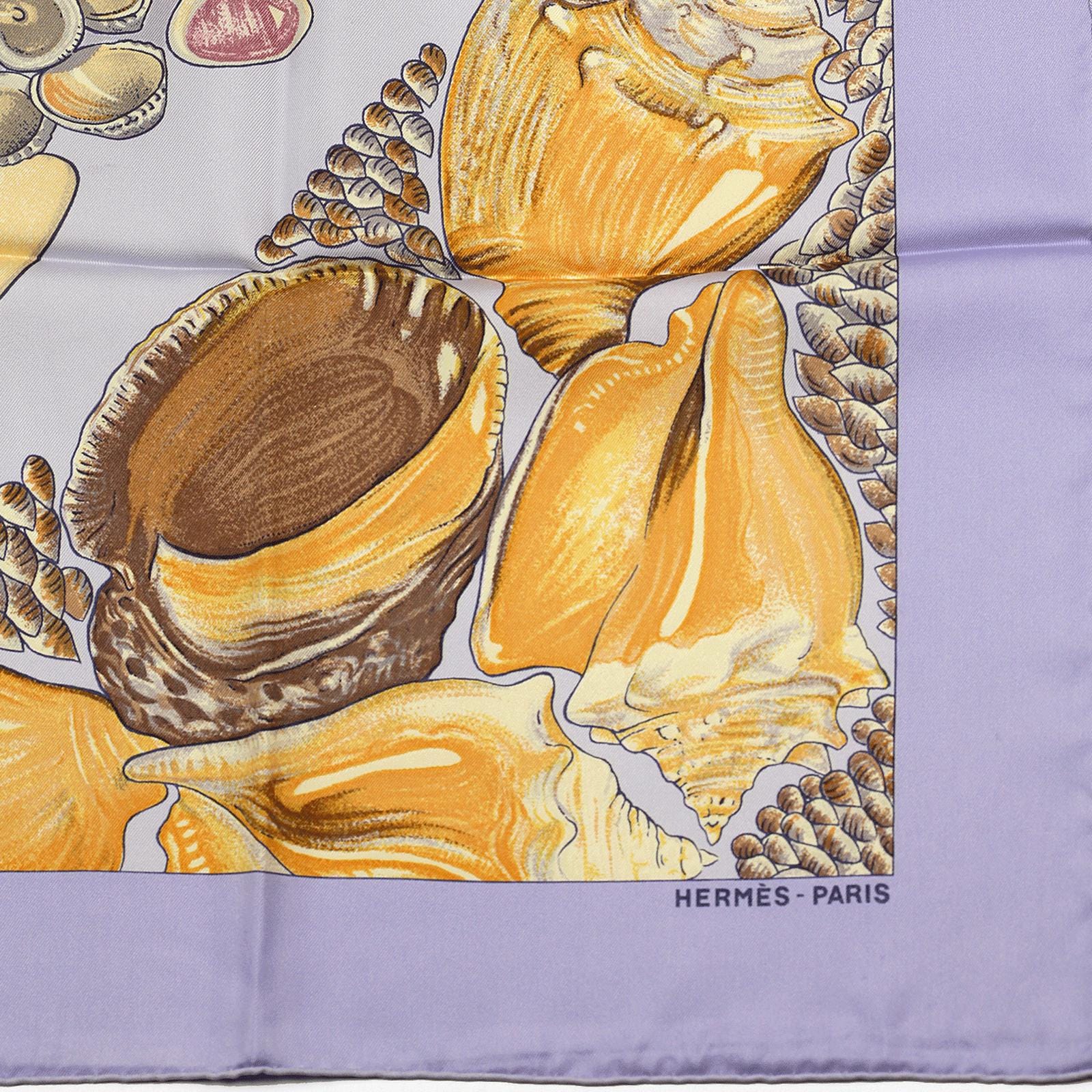 Hermes Scarf "Rocaille II" by Valerie Dawlat Dumoulin 90cm Silk | Carre Foulard