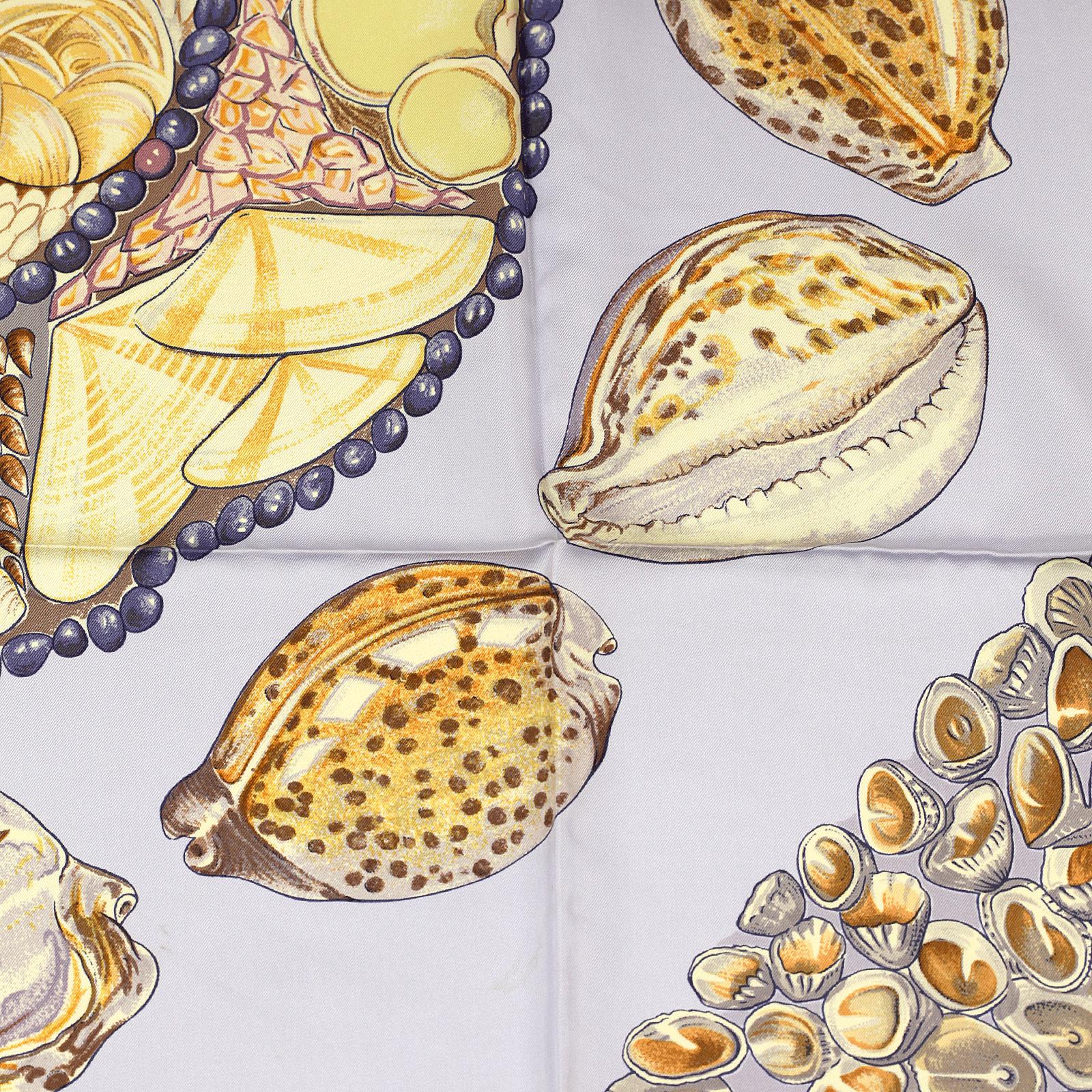 Hermes Scarf "Rocaille II" by Valerie Dawlat Dumoulin 90cm Silk | Carre Foulard