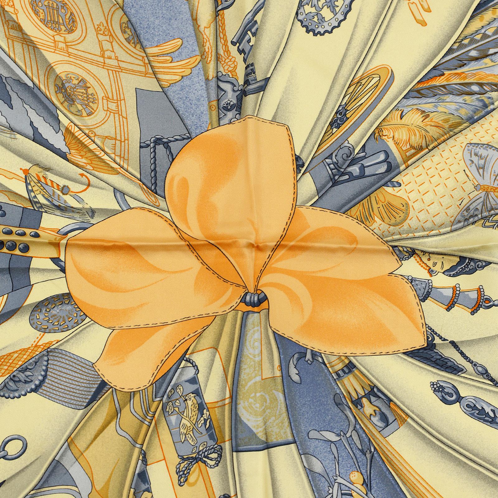 エルメス　HERMES スカーフ　soleil de soie Hermes Scarf 
