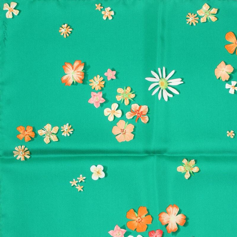 Hermes Scarf "Flower Power" by Leigh P. Cook 90cm Silk | Carre Foulard