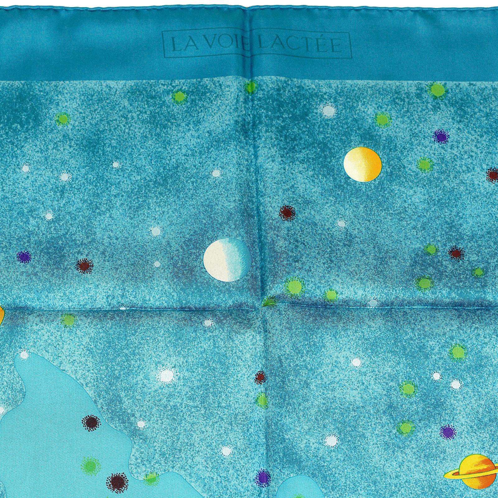 Hermes Scarf "La Voie Lactee" by Wlodek Kaminski 90cm Silk | Carre Foulard