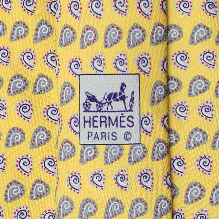 Hermes Men's Silk Tie Shells Pattern 5068 | Necktie Cravate