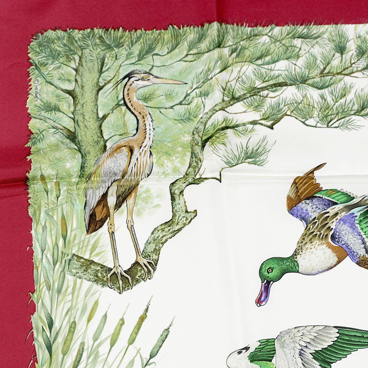 Hermes Scarf "Halte en Camargue" by Robert Dallet 90cm Silk | Carre Foulard