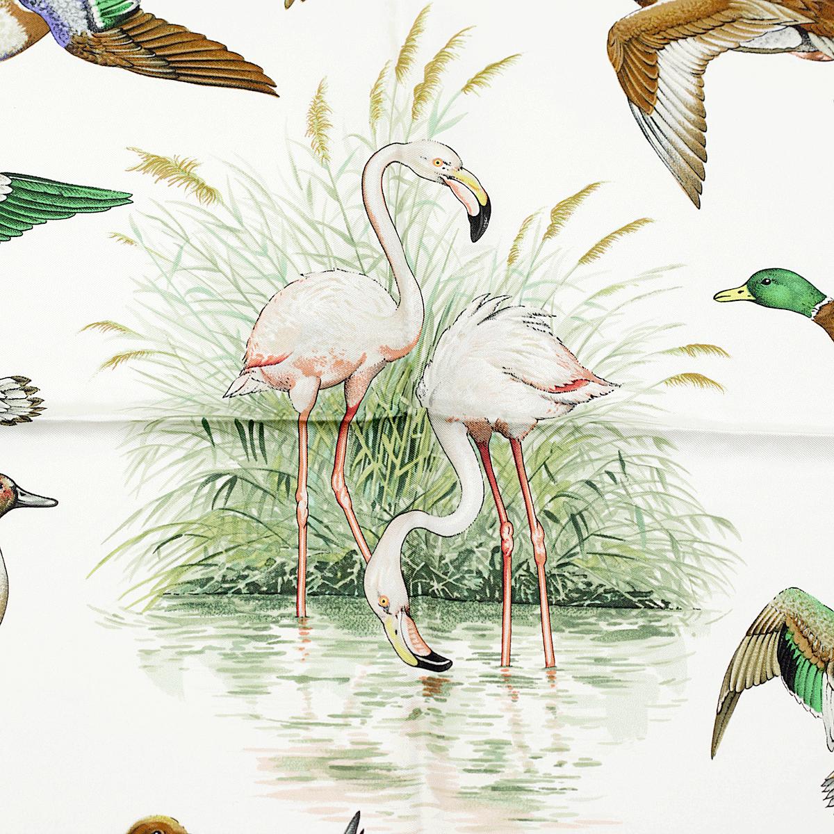 Hermes Scarf "Halte en Camargue" by Robert Dallet 90cm Silk | Carre Foulard