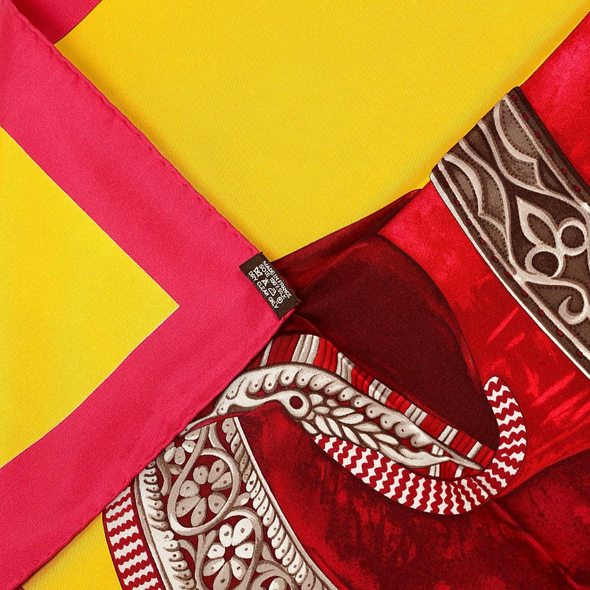 Hermes Scarf "Selle d'Apparat Marocaine" by Wlodek Kaminski 90cm Silk | Carre Foulard