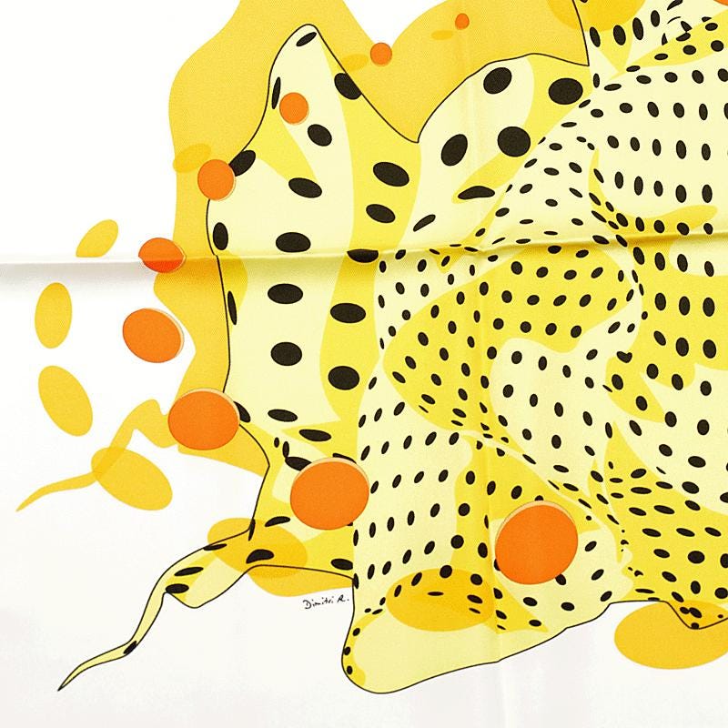 Hermes Scarf "Hola Flamenca" by Dimitri Rybaltchenko 90cm Silk | Carre Foulard