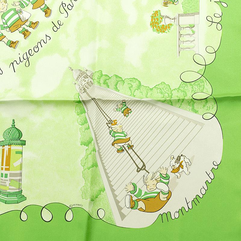 Hermes Scarf "Les Triples" by Nicole Lambert 90cm Silk | Carre Foulard