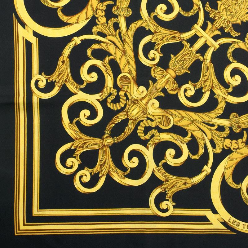 Hermes Scarf "Tuileries" by Joachim Metz Vintage 90cm Silk | Carre Foulard