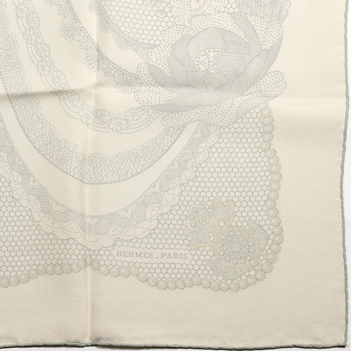 Hermes Scarf "Doigts de Fee" by Caty Latham 90cm Silk | Carre Foulard