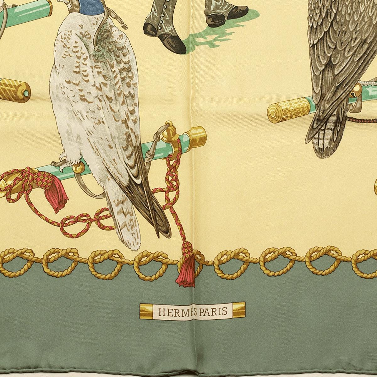 Hermes Scarf "Les Oiseaux du Roy" by Caty Latham 90cm Silk | Carre Foulard