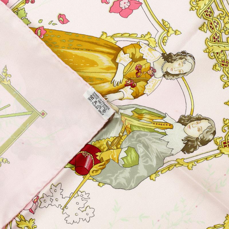 Hermes Scarf "Les Petits Princes" by Catherine Baschet 90cm Silk | Carre Foulard