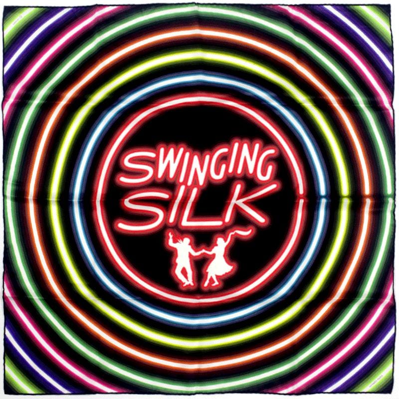 Hermes Scarf "Swinging Silk" 70cm Silk | Foulard Carre