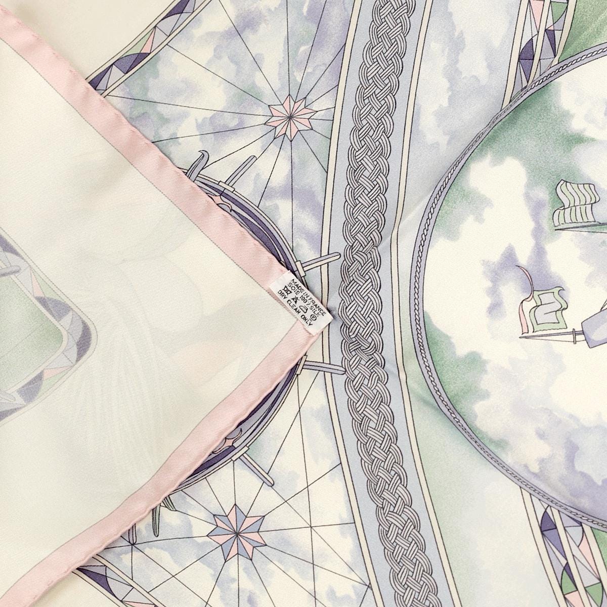 Hermes Scarf "Fregates Magnifiques" by Dominik Jarlegant 90cm Silk | Carre Foulard