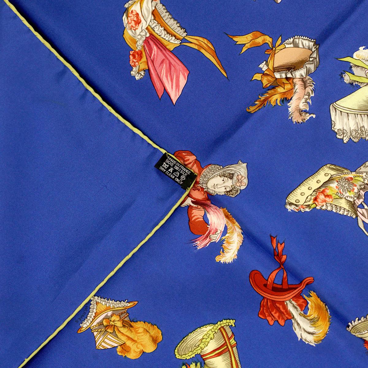 Hermes Scarf "Paris Modiste" by Hugo Grygkar 90cm Silk | Carre Foulard