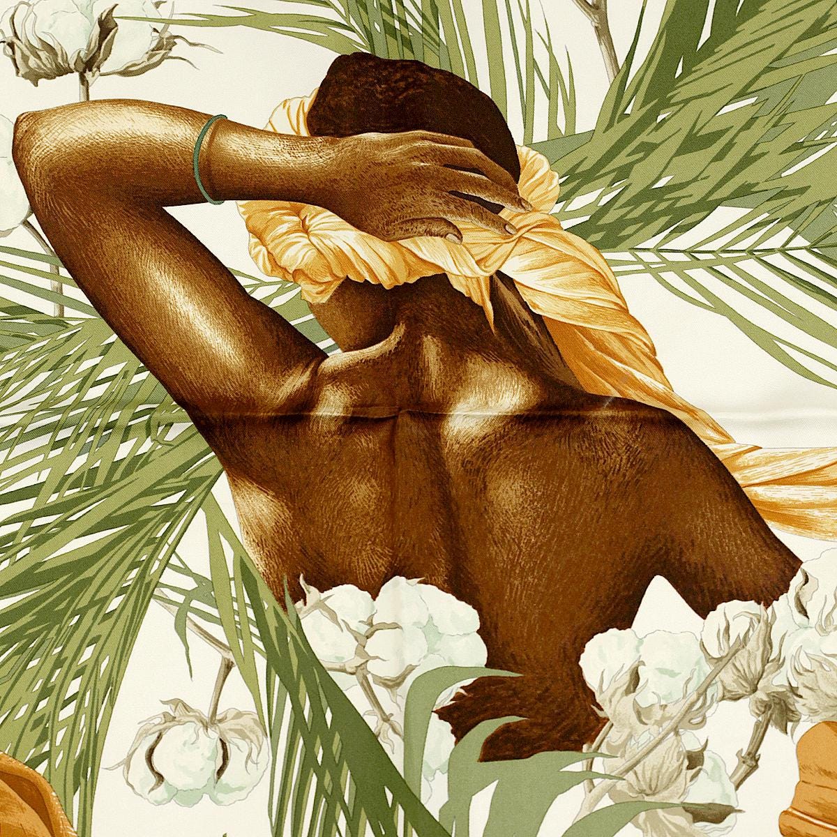 Hermes Scarf "Turbans des Reines" by Michelle Szabo 90cm Silk | Carre Foulard