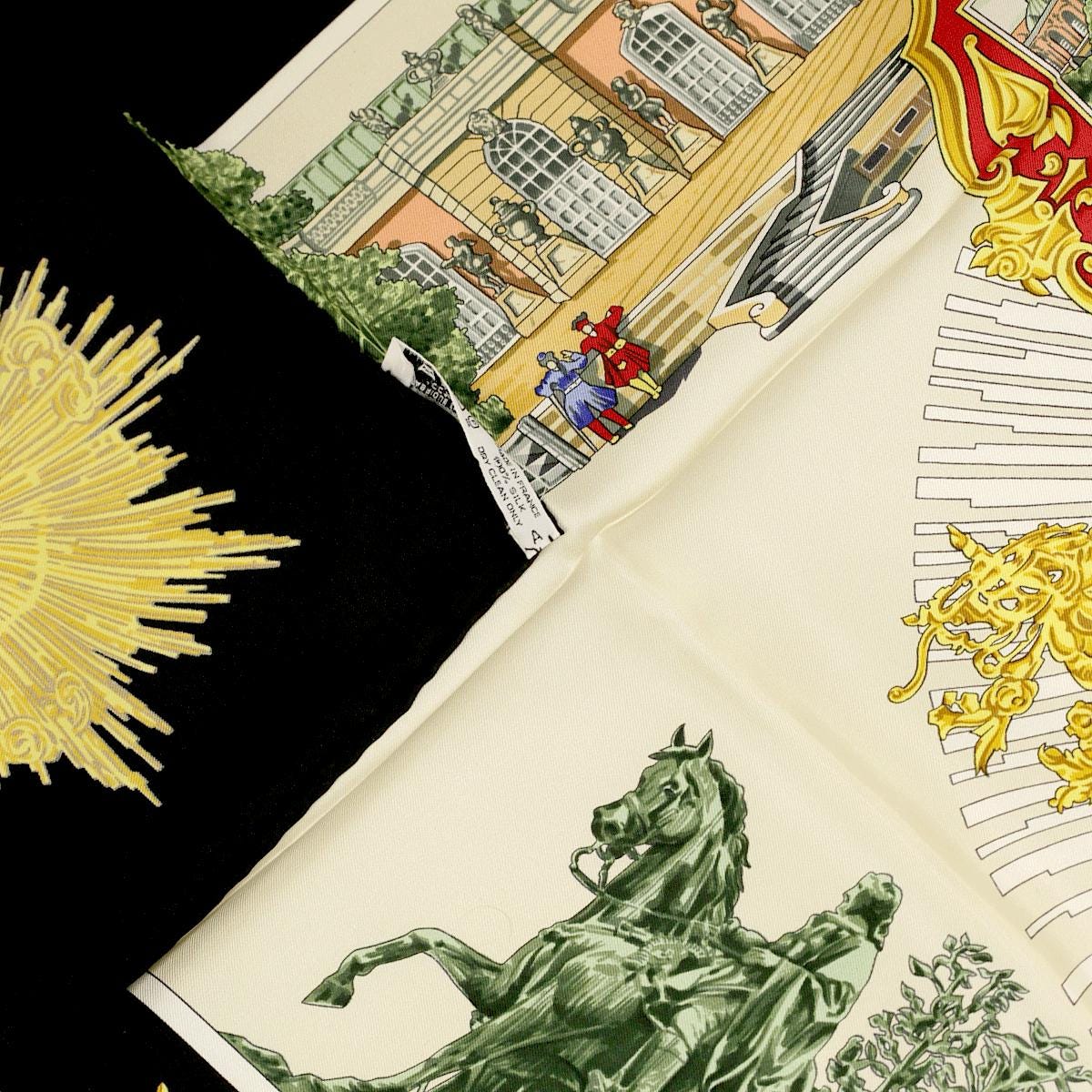 Hermes Scarf "Sanssoucy" by Loic Dubigeon 90cm Silk | Carre