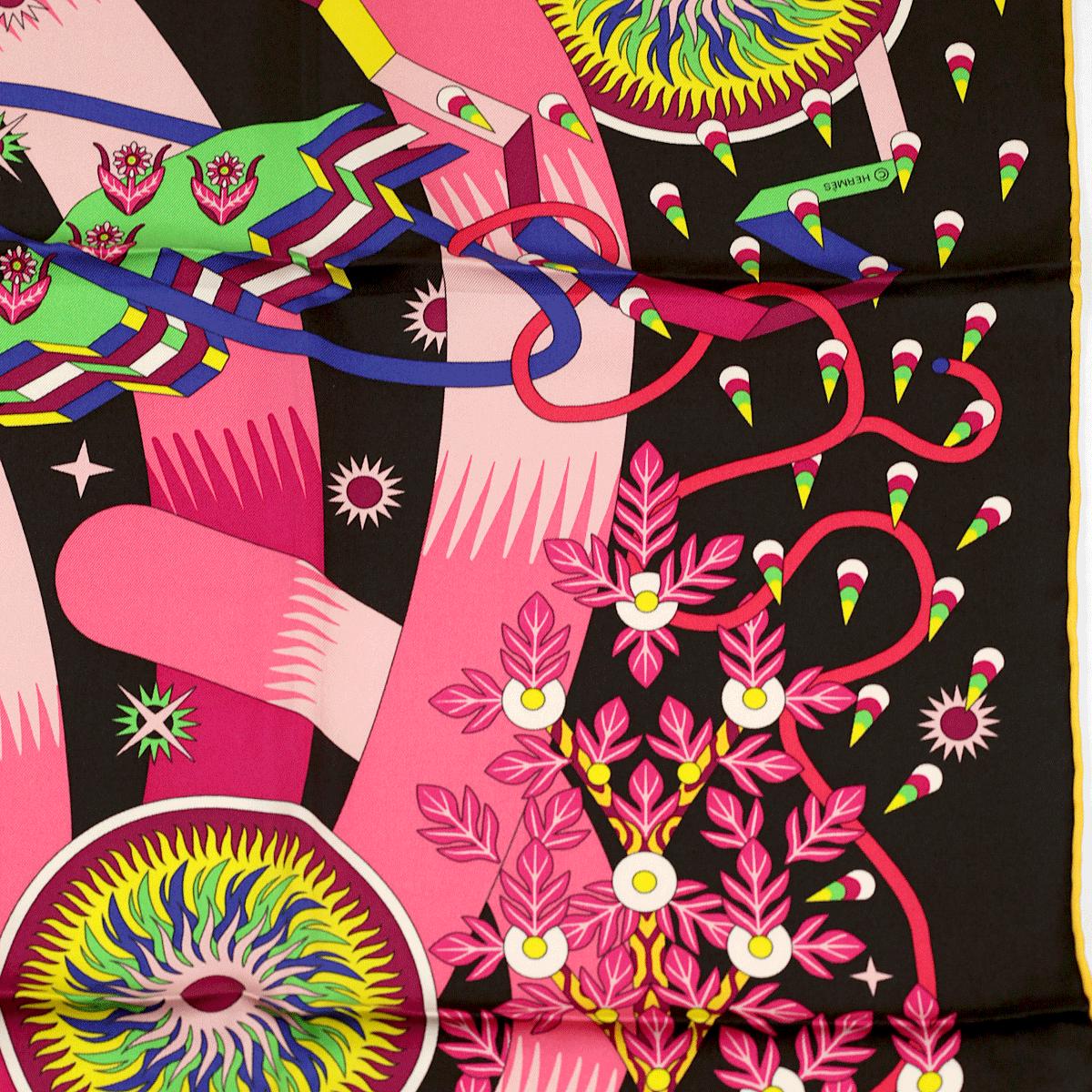 Hermes Scarf "La Source de Pegase" by Pierre Marie 90cm Silk | Carre Foulard