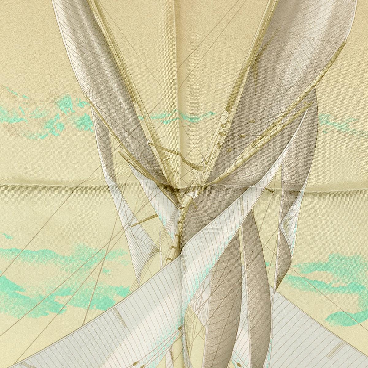 Hermes Scarf "En Course" by Yannick Manier 90cm Silk | Carre Foulard