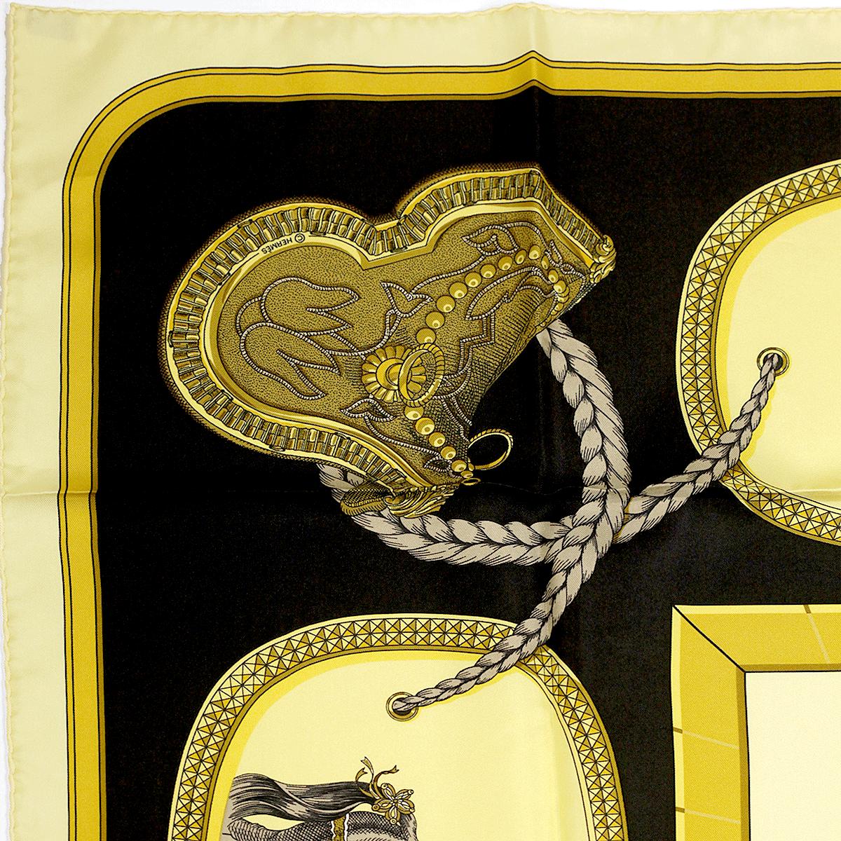 Hermes Scarf "Grand Apparat" by Jacques Eudel 90cm Silk | Carre Foulard