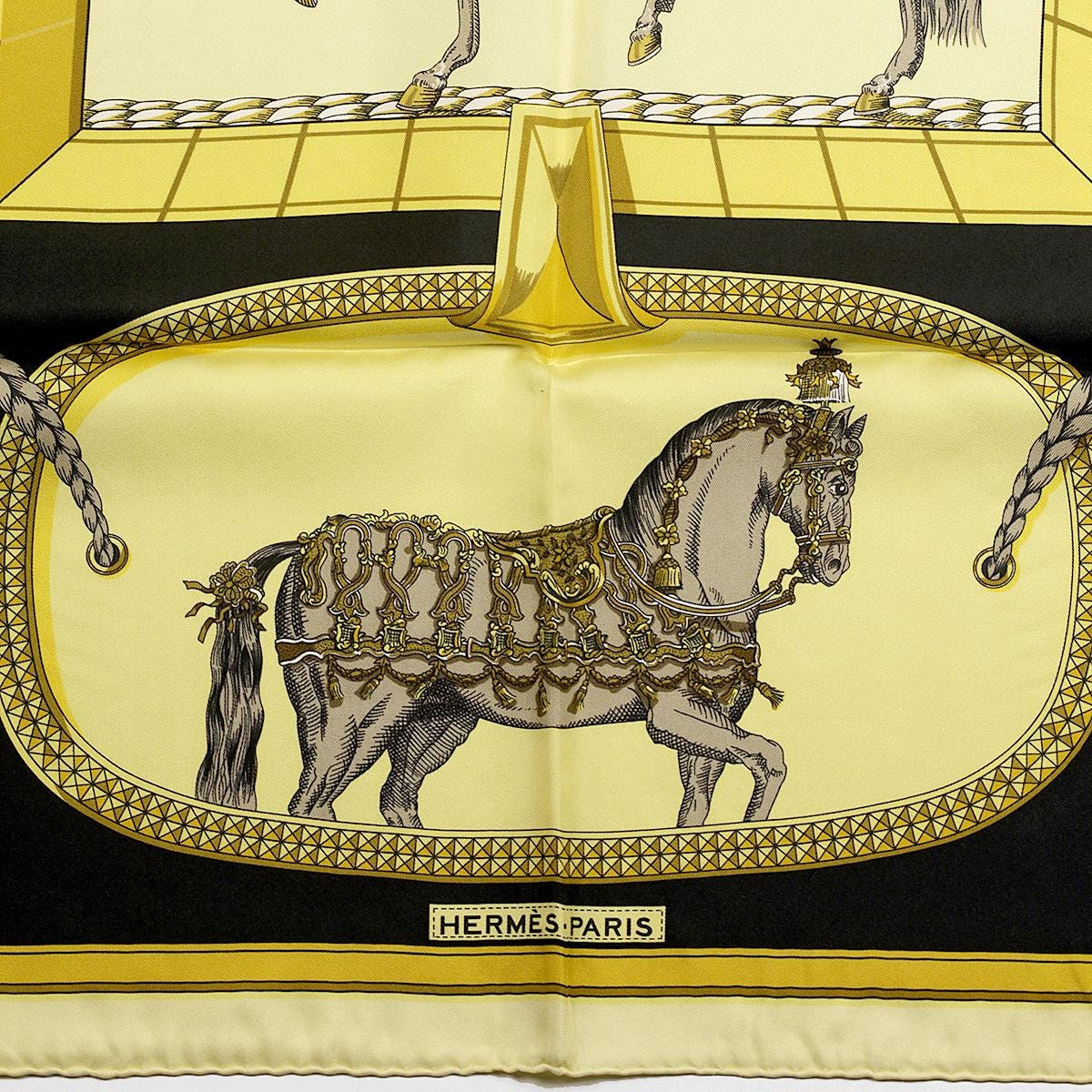 Hermes Scarf "Grand Apparat" by Jacques Eudel 90cm Silk | Carre Foulard