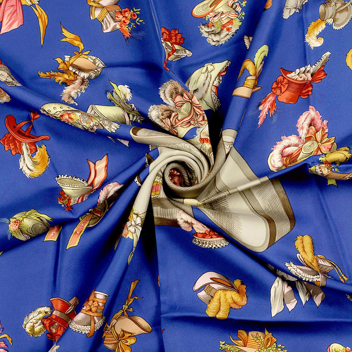 Hermes Scarf "Paris Modiste" by Hugo Grygkar 90cm Silk | Carre Foulard