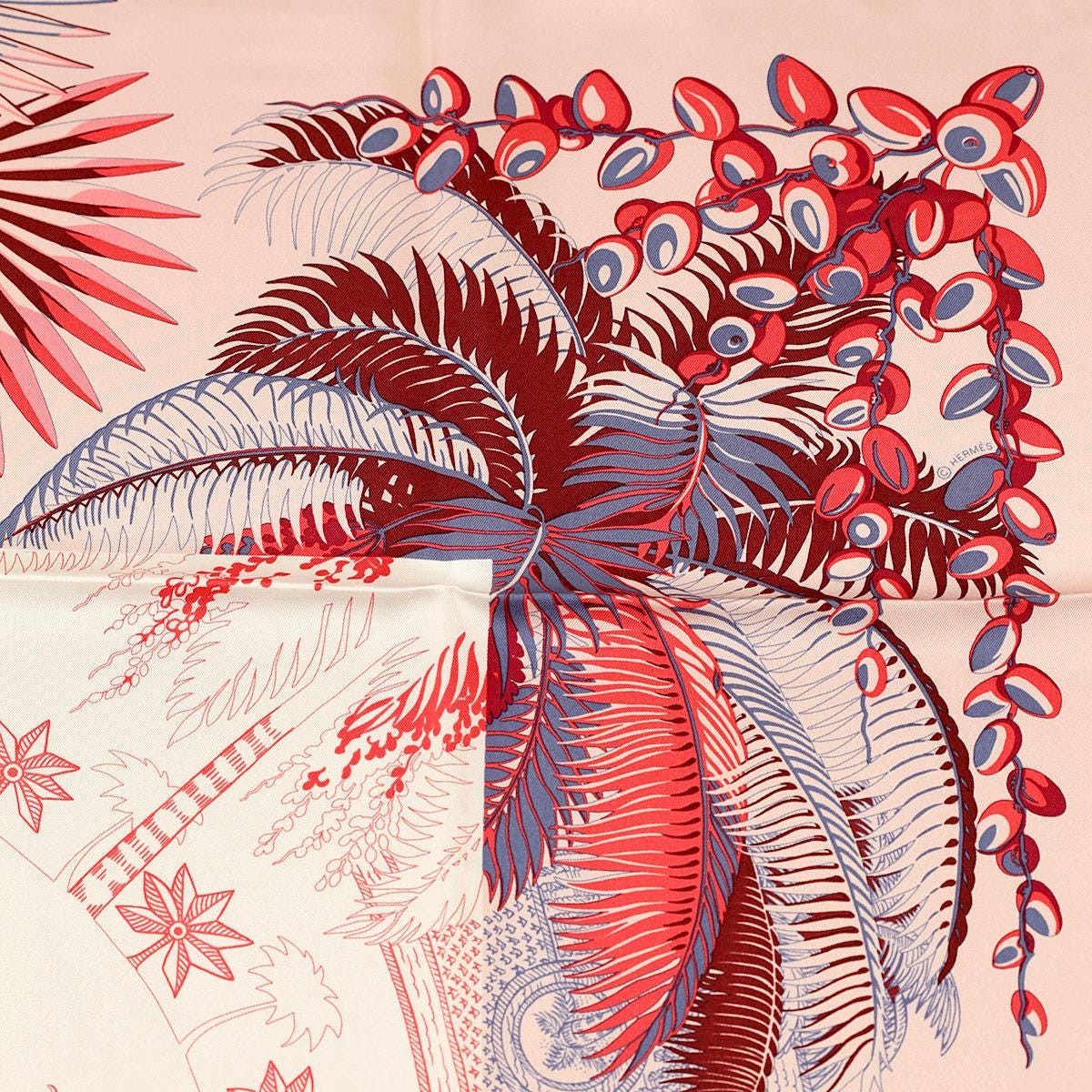 Hermes Scarf "Mythiques Phoenix" by Laurence Bourthoumieux 90cm Silk | Carre Foulard