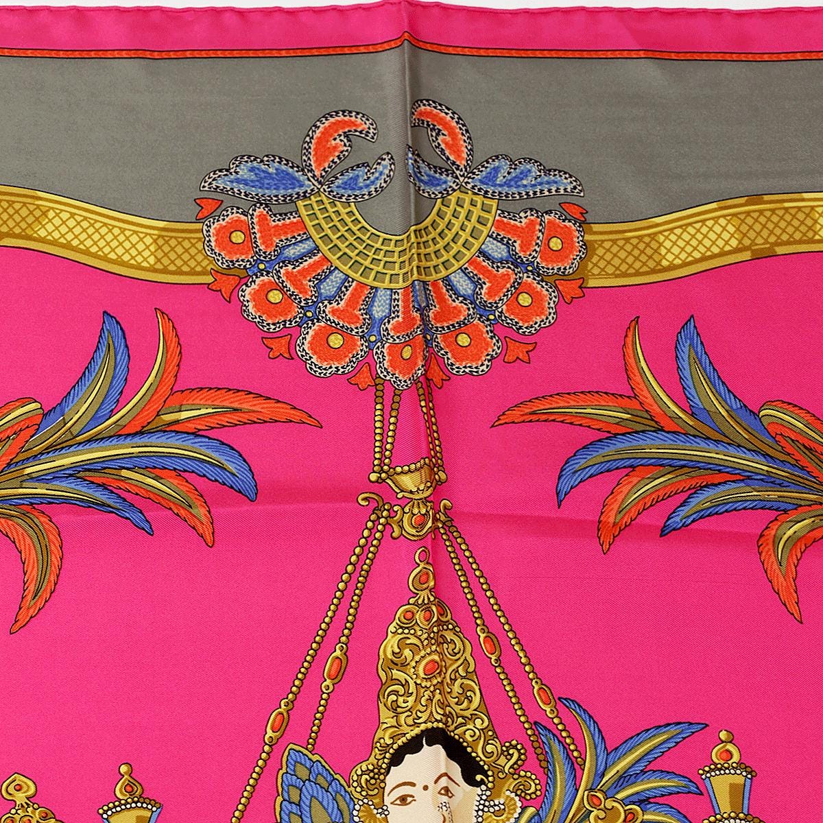 Hermes Scarf "India" by Caty Latham 90cm Silk | Carre