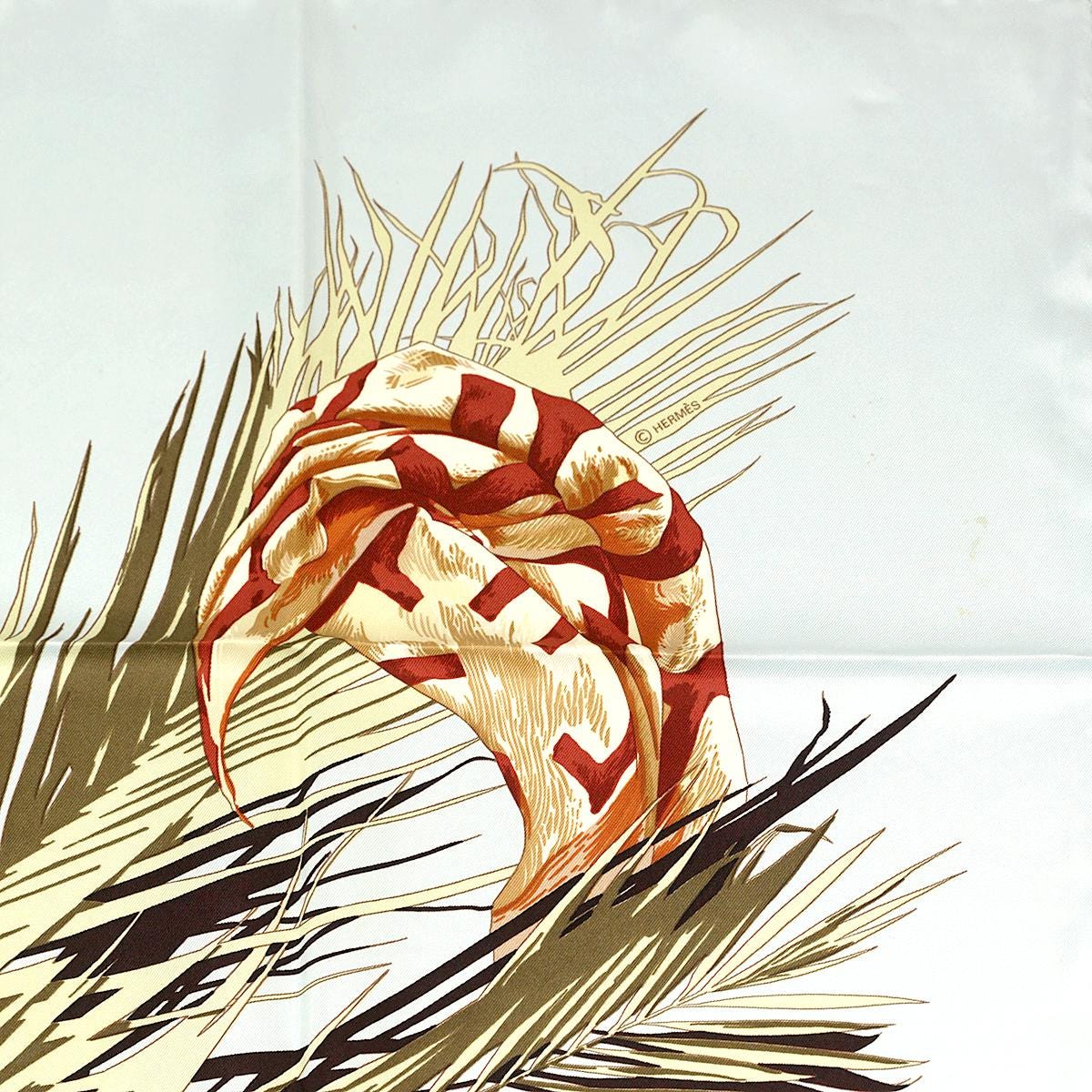 Hermes Scarf "Turbans des Reines" by Michelle Szabo 90cm Silk | Carre Foulard