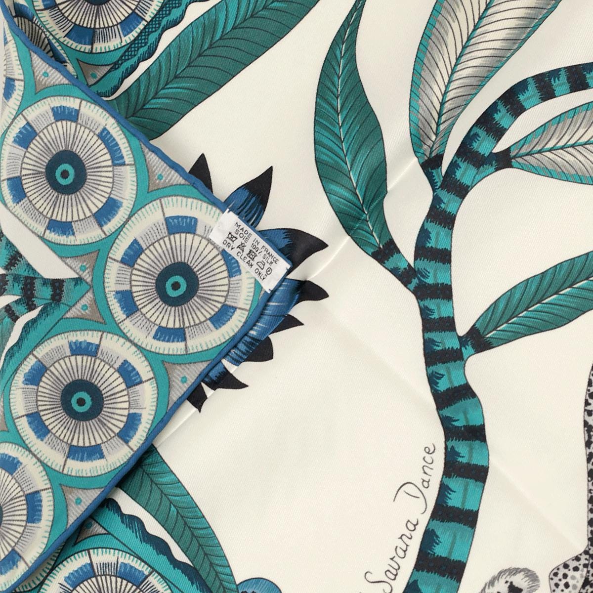 Hermes Scarf "Savana Dance" by Ardmore Artists 70cm Silk | Foulard Carre