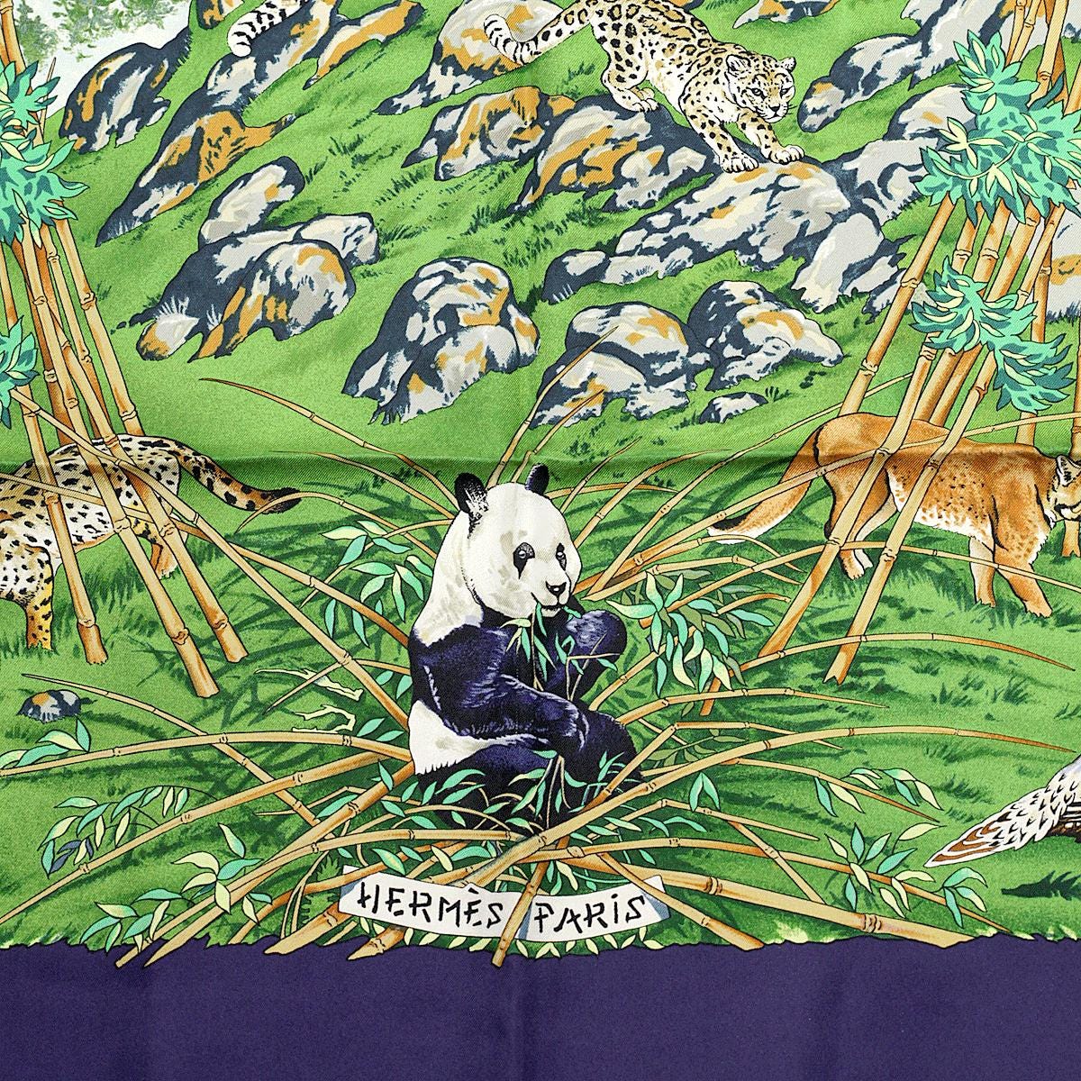 Hermes Scarf "Sichuan" by Robert Dallet 90cm Silk | Carre Foulard