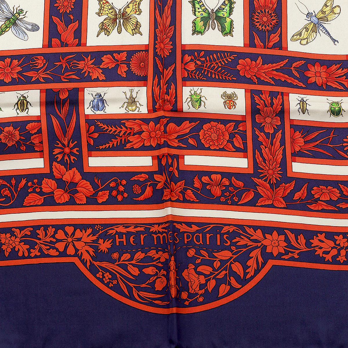 Hermes Scarf "Joyaux de l'ete" by Antoine De Jacquelot 90cm Silk | Carre Foulard