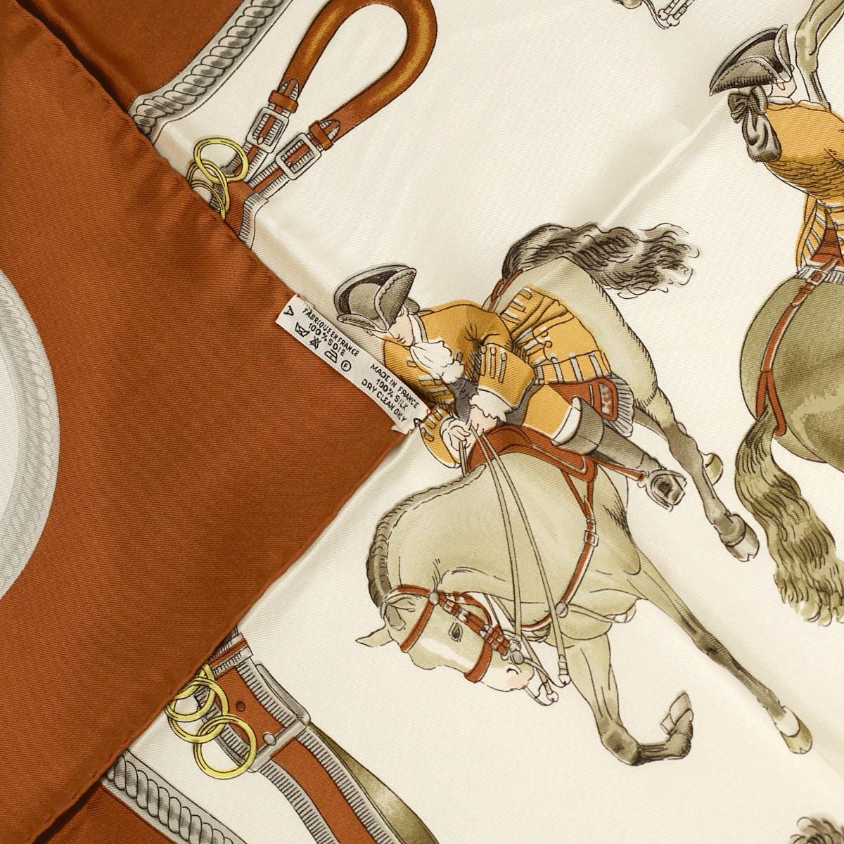 Hermes Scarf "Reprise" by Philippe Ledoux 90cm Silk | Carre Foulard