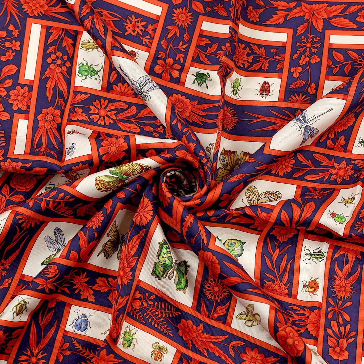 Hermes Scarf "Joyaux de l'ete" by Antoine De Jacquelot 90cm Silk | Carre Foulard