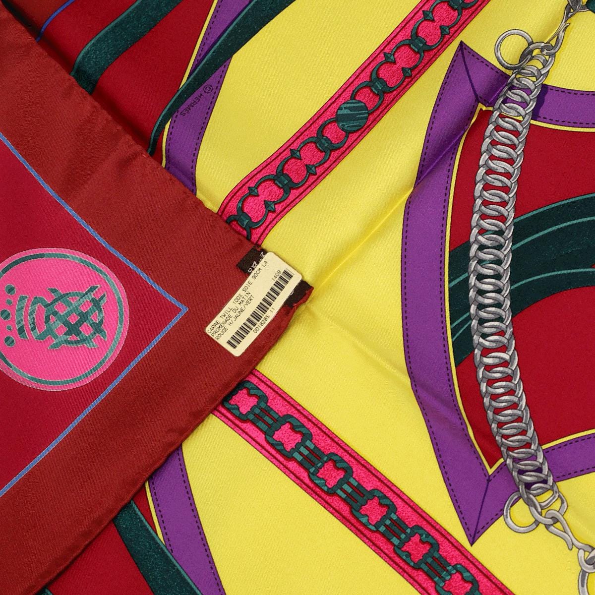 Hermes Scarf "Promenade du Matin" by Henri d'Origny 90cm Silk | Carre Foulard