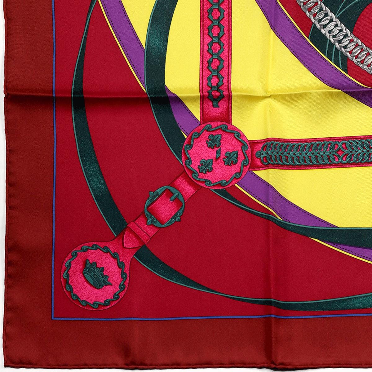 Hermes Scarf "Promenade du Matin" by Henri d'Origny 90cm Silk | Carre Foulard