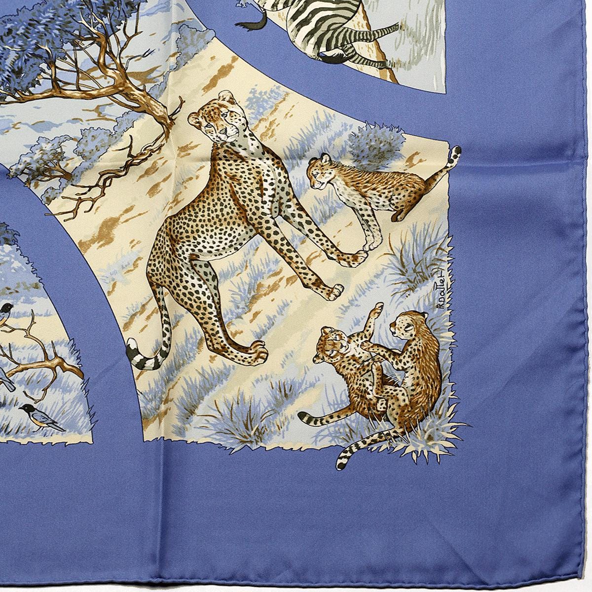 Hermes Scarf "Tanzanie" by Robert Dallet 90cm Silk | Carre Foulard