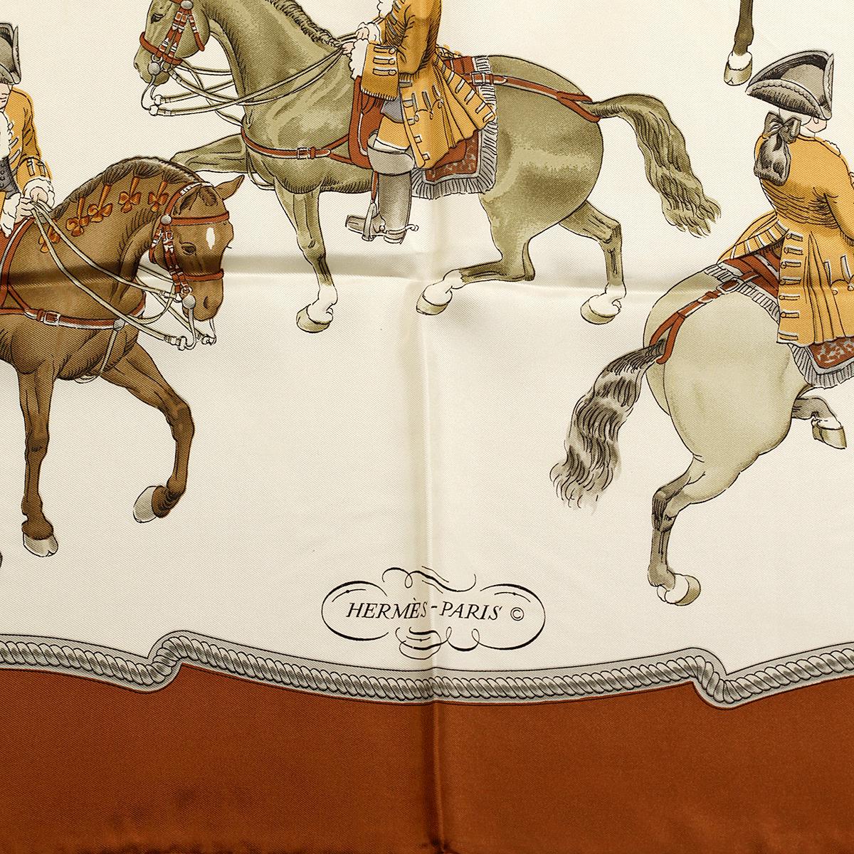 Hermes Scarf "Reprise" by Philippe Ledoux 90cm Silk | Carre Foulard