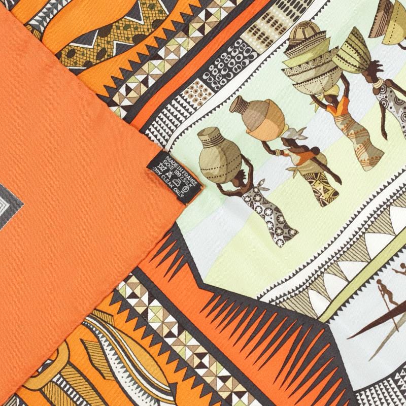 Hermes Scarf "Vie du Fleuve" by Aline Honore 90cm Silk | Carre Foulard NWT