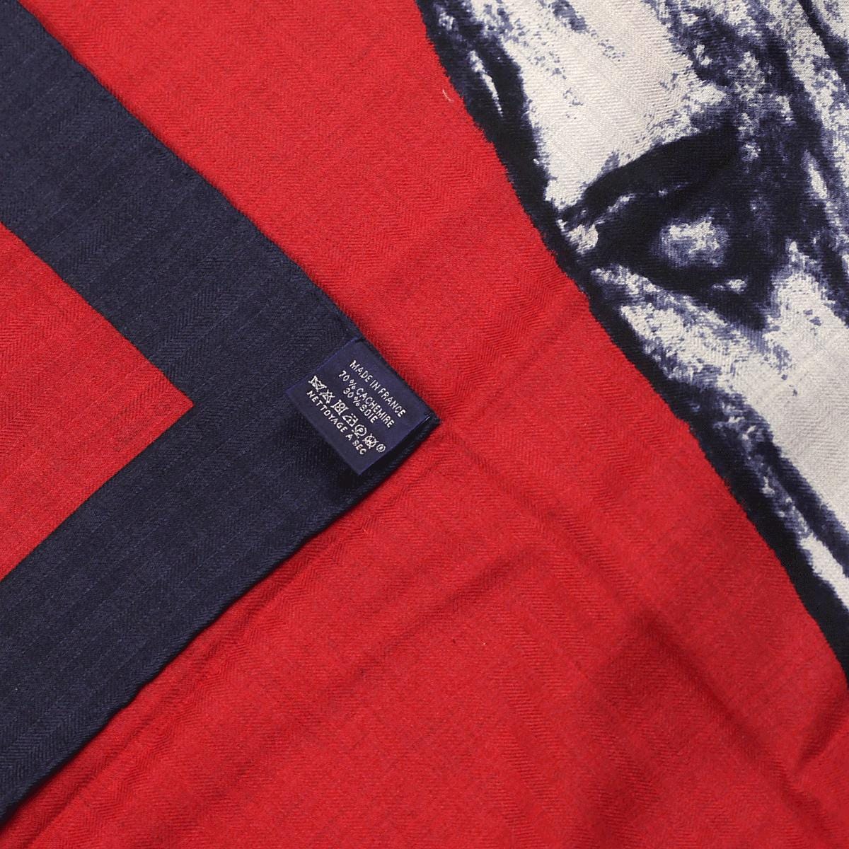 Hermes Cashmere Shawl 140cm "Chevaux au Prè" by Jean-Louis Sauvat | Scarf Carre Foulard