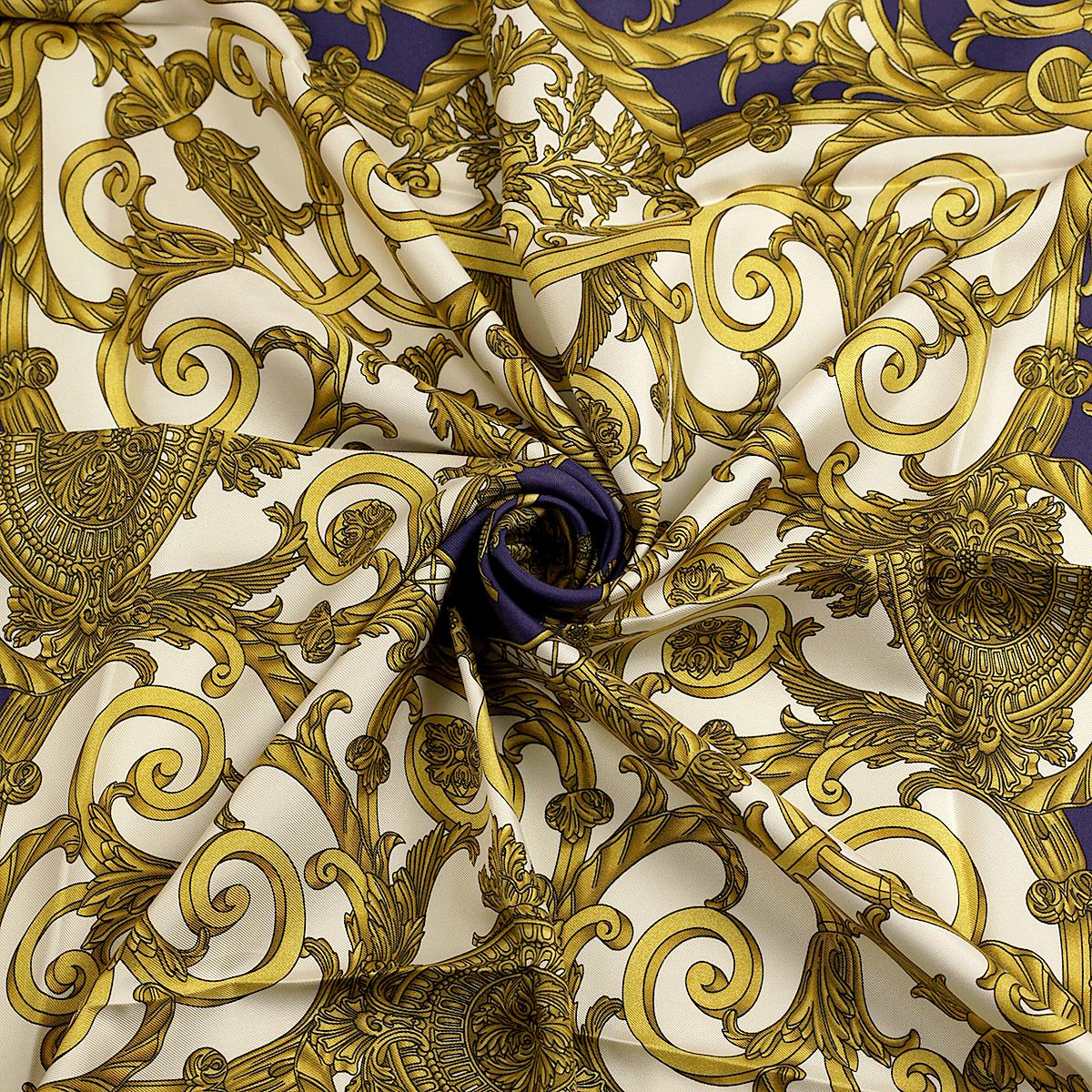 Hermes Scarf "Tuileries" by Joachim Metz Vintage 90cm Silk | Carre Foulard