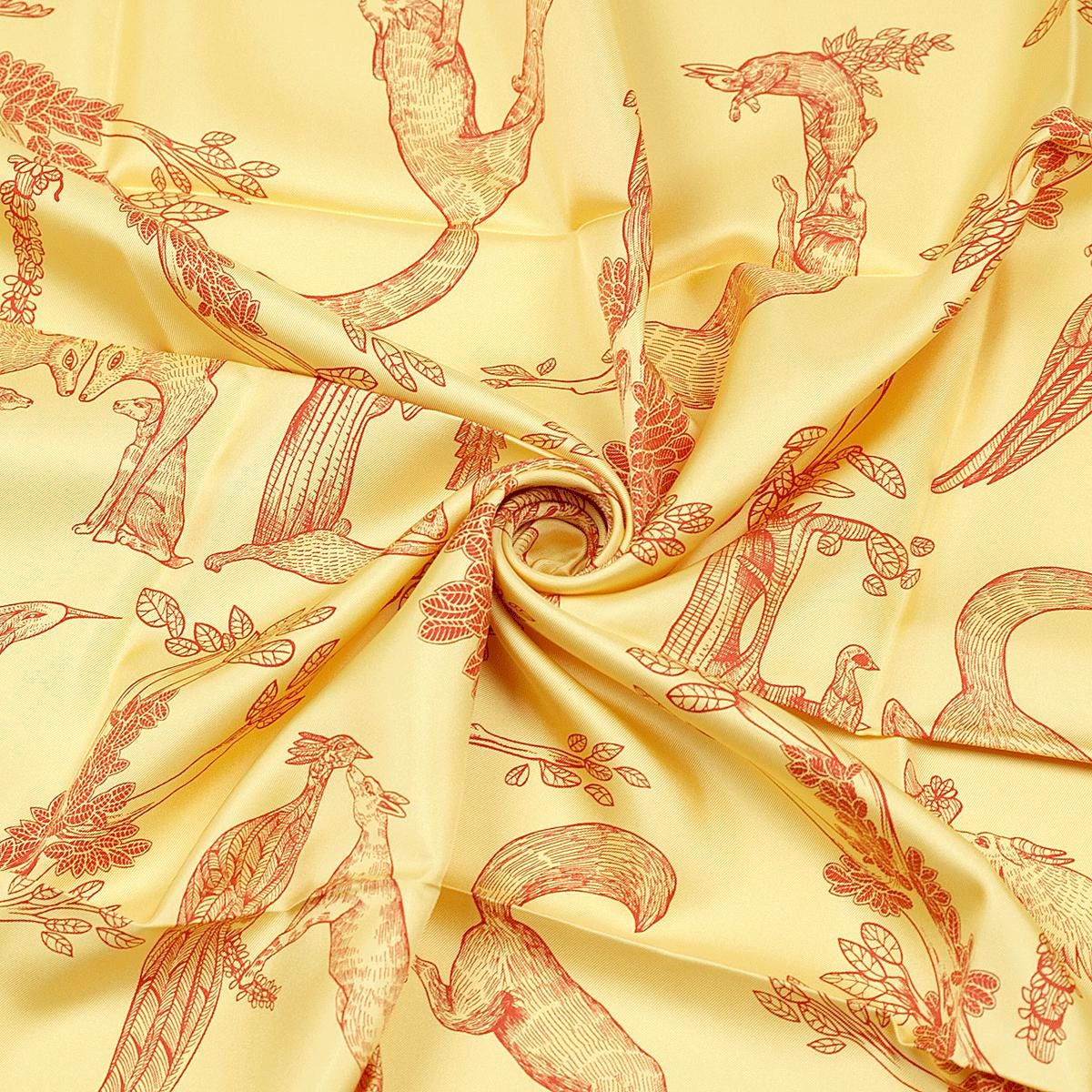Hermes Scarf "Alphabet III" by Annie Faivre 90cm Silk | Carre Foulard