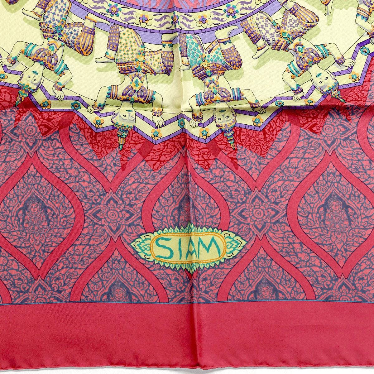 Hermes Scarf "Siam" by Vladimir Rybaltchenko 90cm Silk | Foulard Carre
